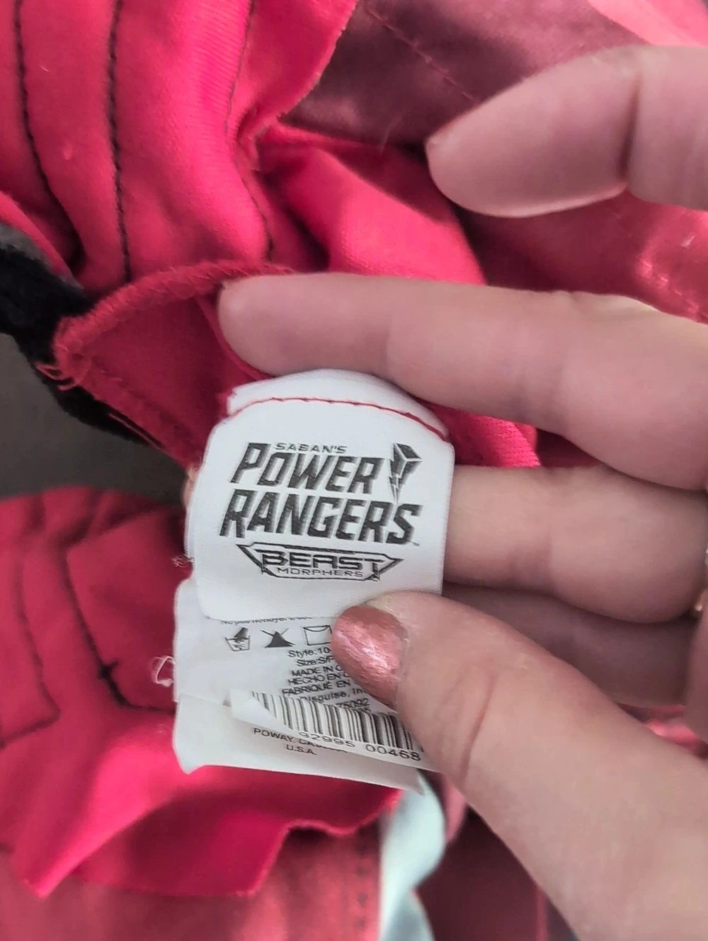 Power Rangers Beast Morphers Red Ranger Costume - Picture 3 of 5